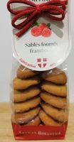 Sablés fourrés framboise