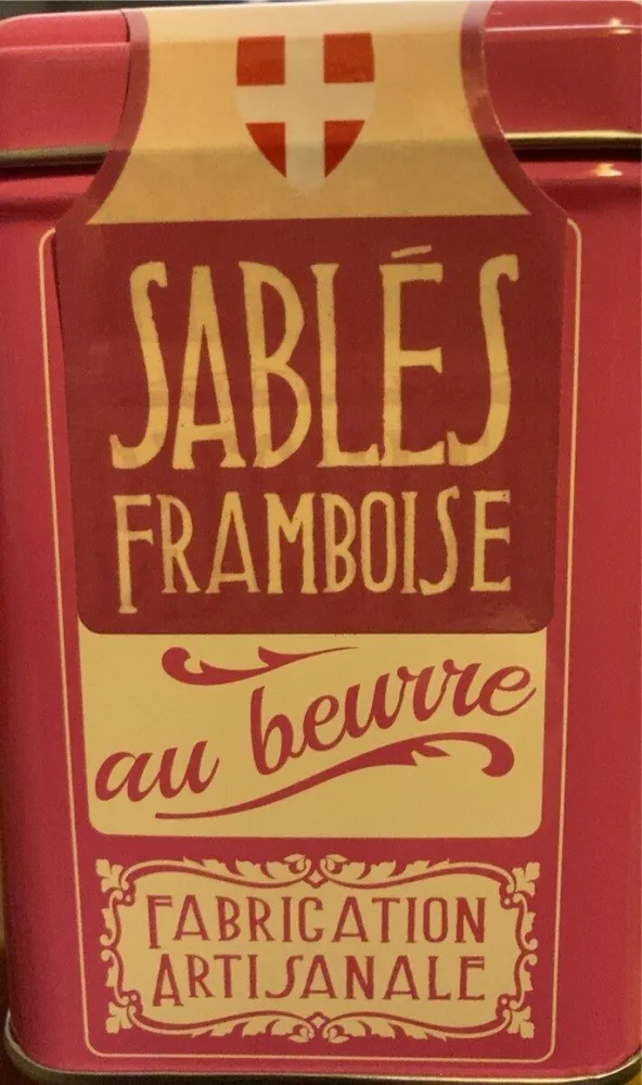 Sablés de Savoie Framboise