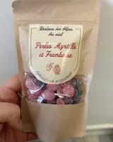 Perles myrtille framboise