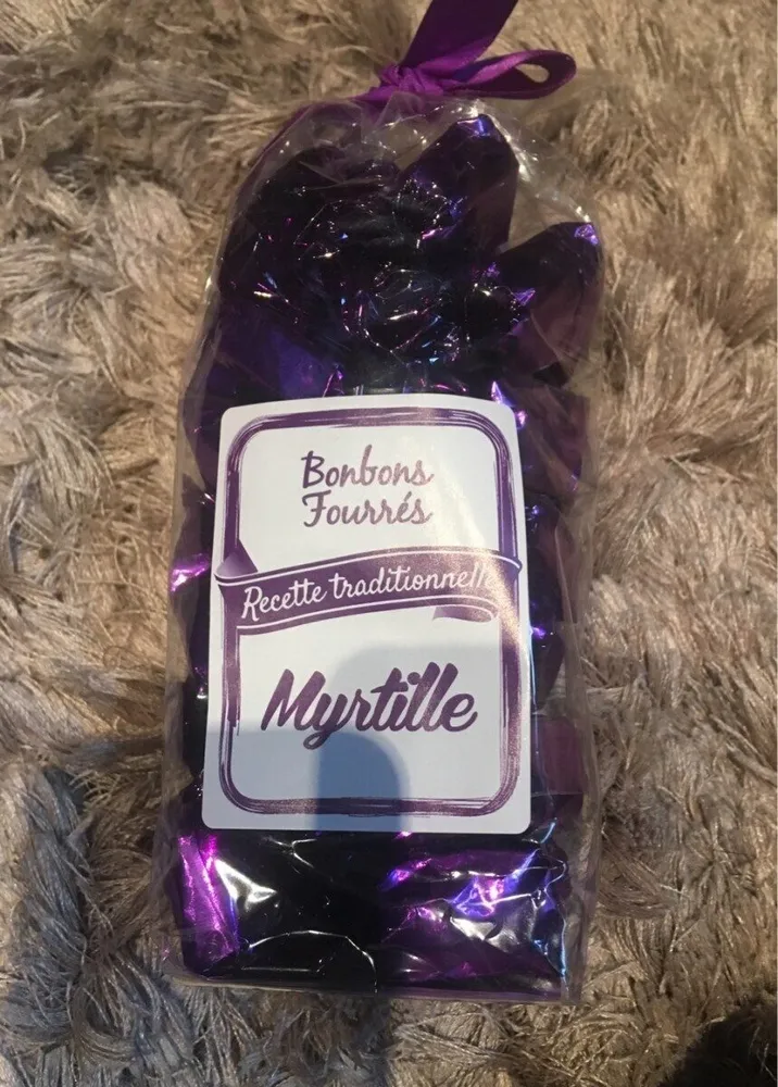 Bonnons fourrés a la myrtille