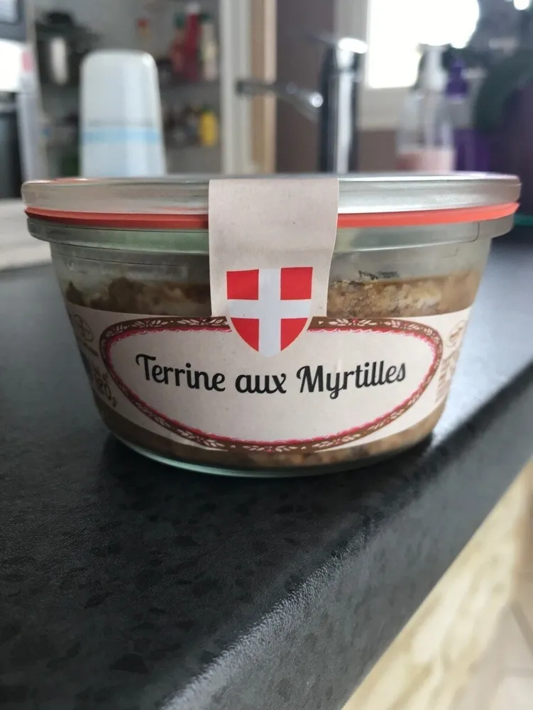 Terrine myrtilles