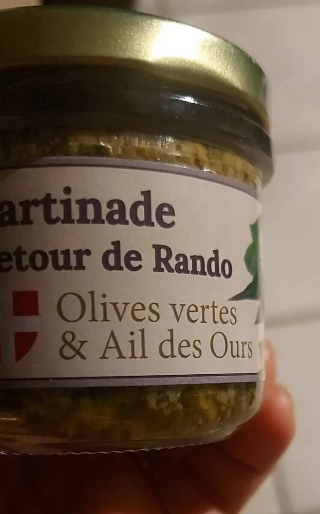 Retour de rando olive & ail des ours