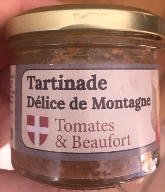 Tartinade delice de montagne tomates et beaufort