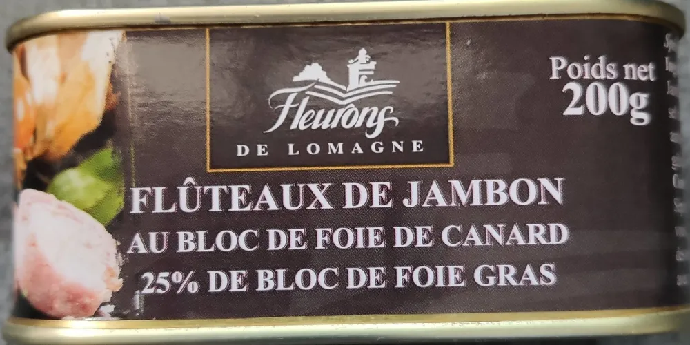 Fluteaux de jambon