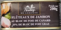 Fluteaux de jambon