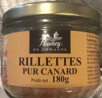Rillettes pur canard