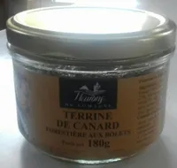 Terrine de canard forestière aux bolets