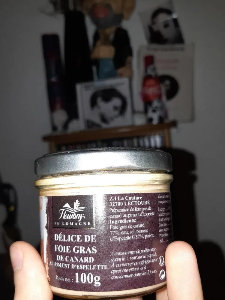 Foie gras au piment d'Espelette