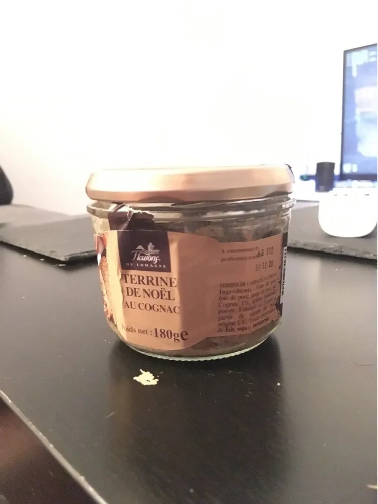 Terrine de noel au cognac