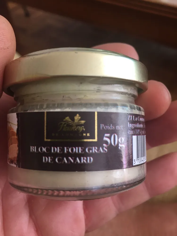 Bloc de foie gras de canard