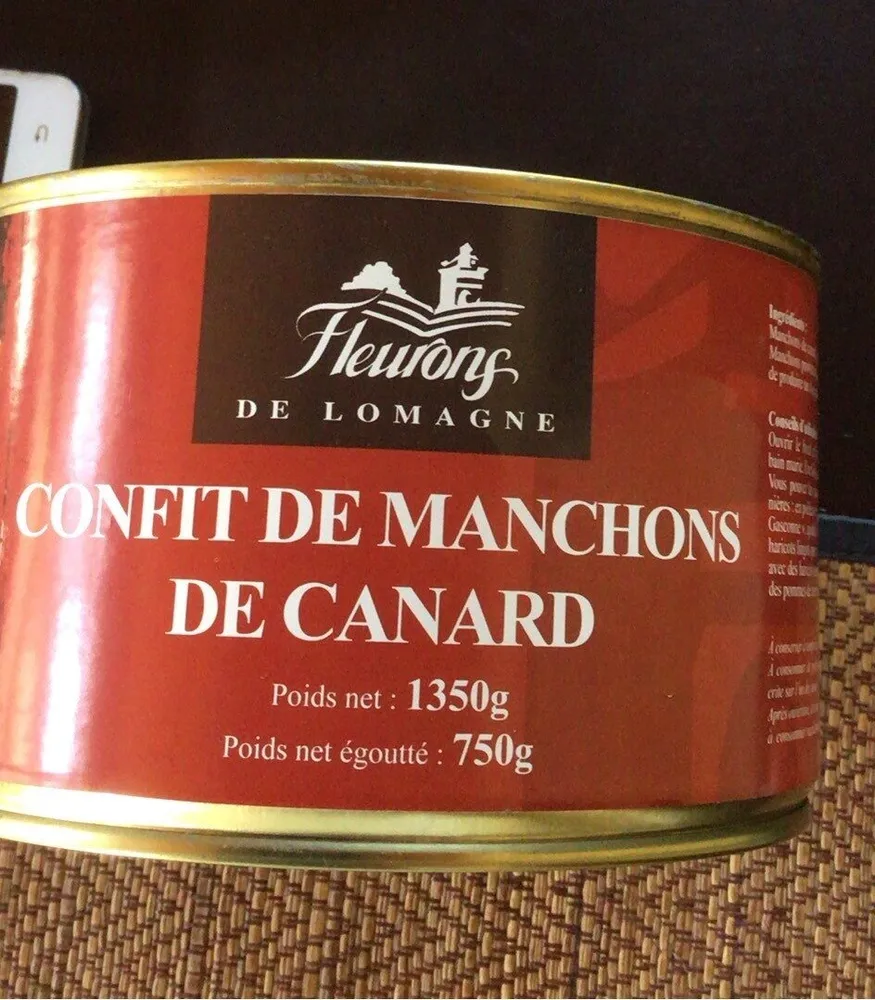 Confit de manchons de canard