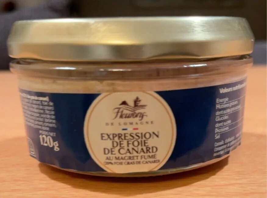 Expression de foie de canard