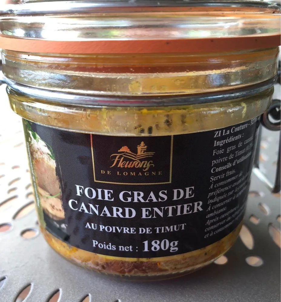 Frois gras de canard entier