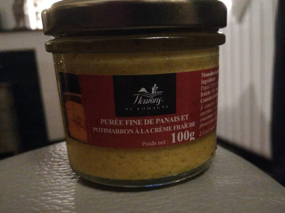 Purée fine de Panais