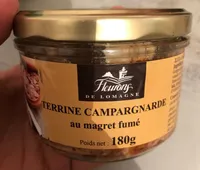 Terrine campagnarde au magret fumé