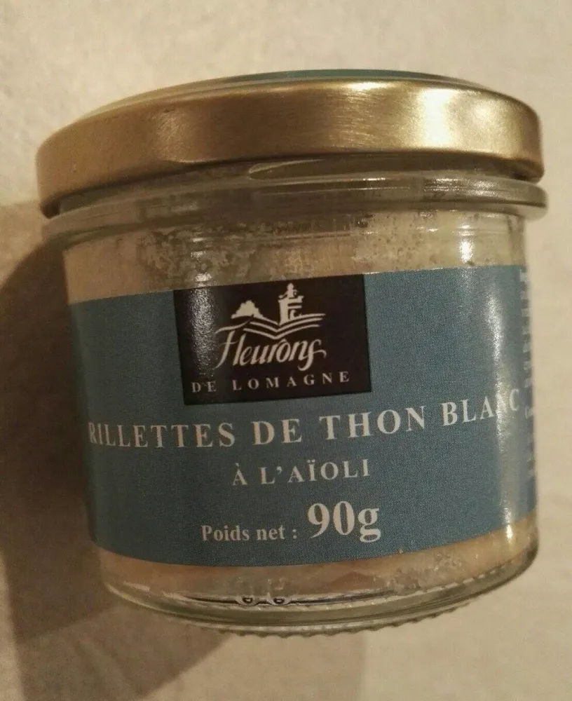 Rillettes de thon blanc