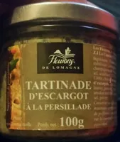 Tartinade d'escargot à la persillade