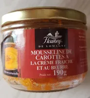 Mousseline de carottes a la crème fraîche et au beurre