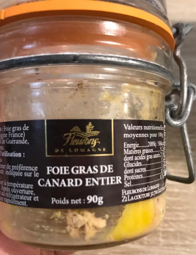 foie gras de canard entier