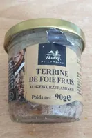 Terrine de foie frais au Gewurztraminer