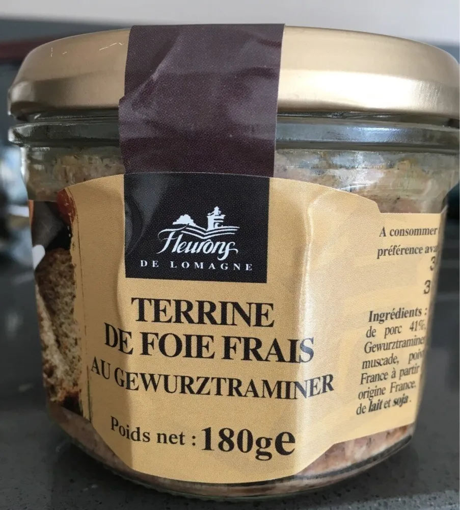 Terrine de foie frais