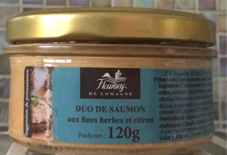Duo de saumon aux fine herbes et citron