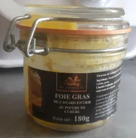 Foie gras de canard au poivre de Cubèbe