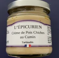 Creme de pois chiches au cumin