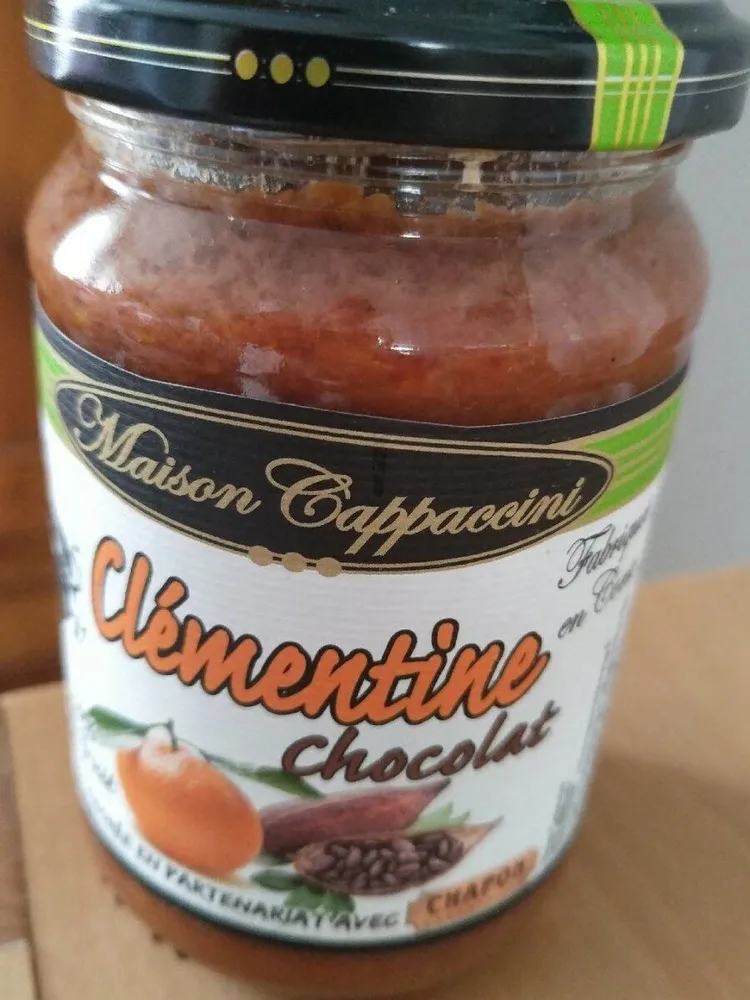 Confiture Clémentines Chocolat