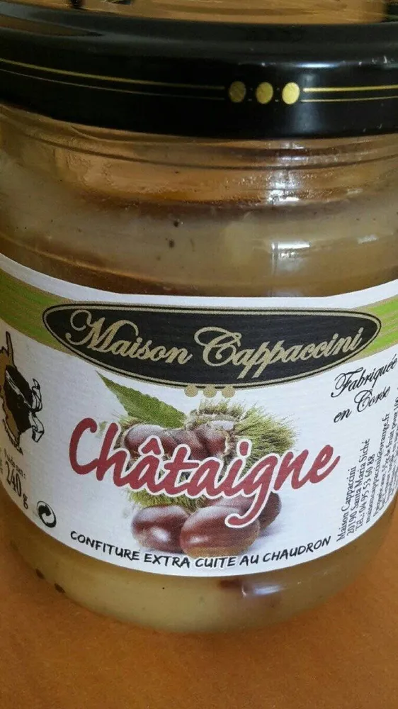 Confiture châtaigne