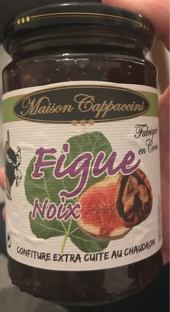 Confiture figue noix