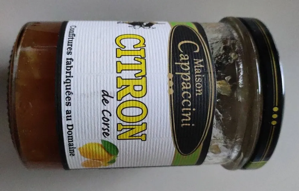 Confiture Citron de Corse