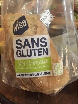 Pain campagnard sans gluten