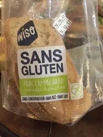 Pain campagnard sans gluten