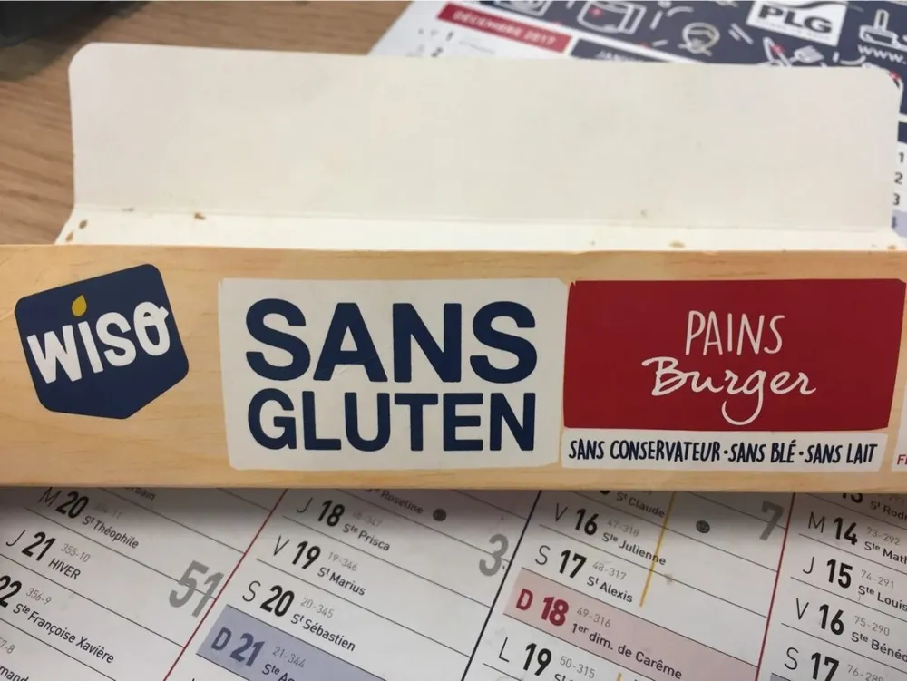 Pain Burger Sans Gluten