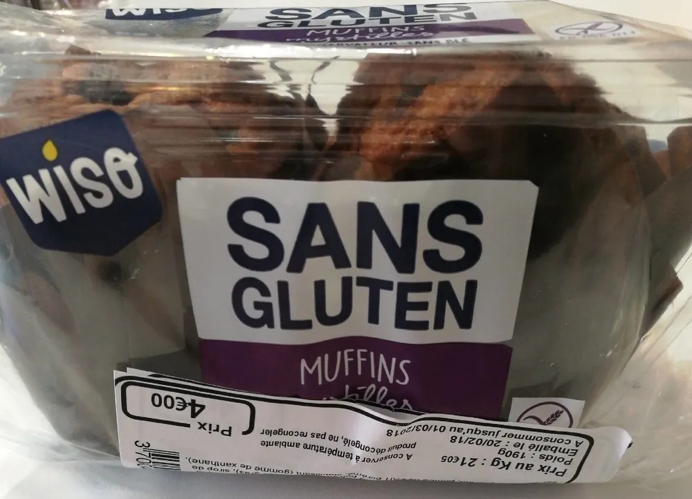 Muffins myrtilles