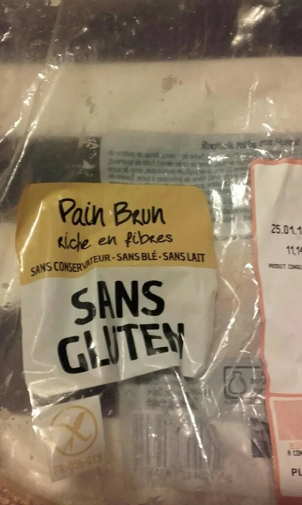 Pain   brun sans gluten