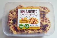 Mini Gaufres au sucre perlé