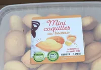 Mini madeleines coquilles au beurre