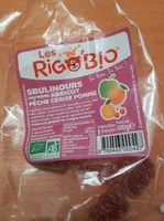 Bonbon Ourson Fruits (abricot, Pêche, Cerise, Pomme)