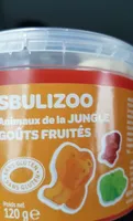 Animaux de la jungle goûts fruités