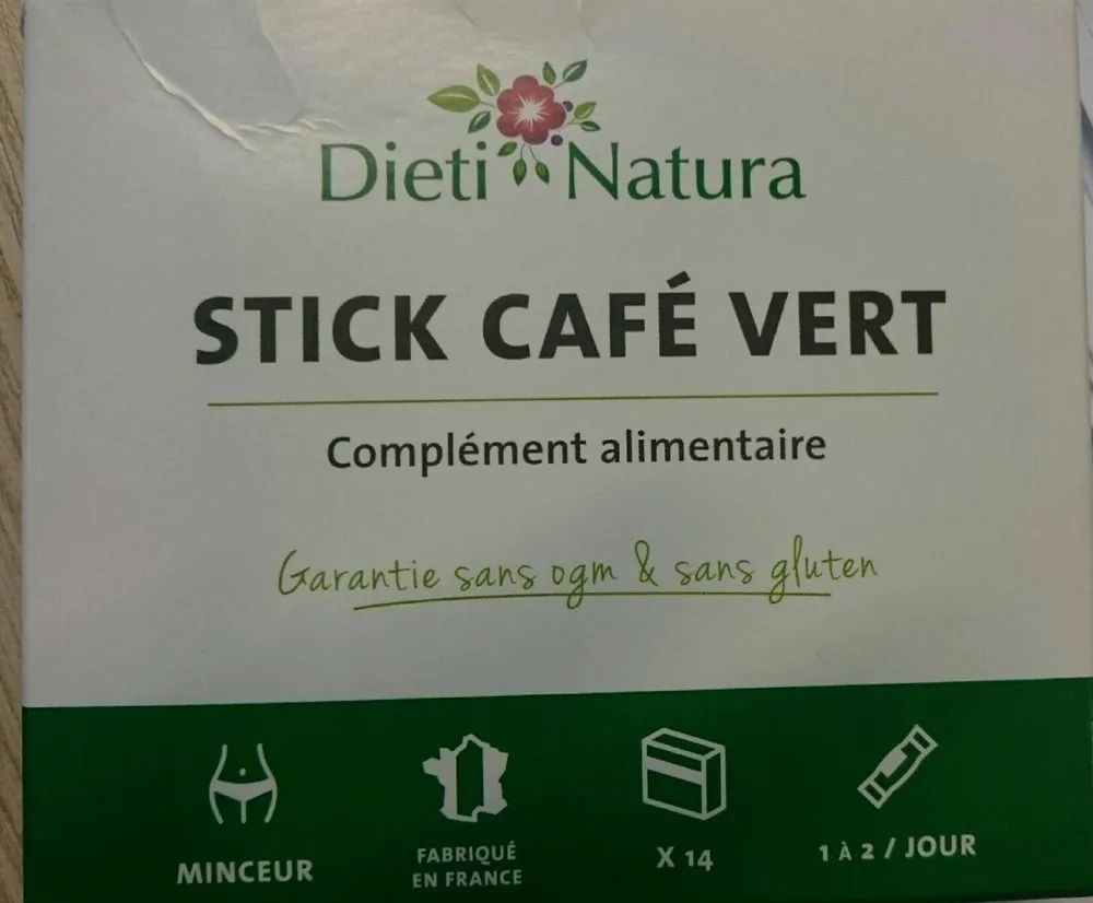 Stick café vert