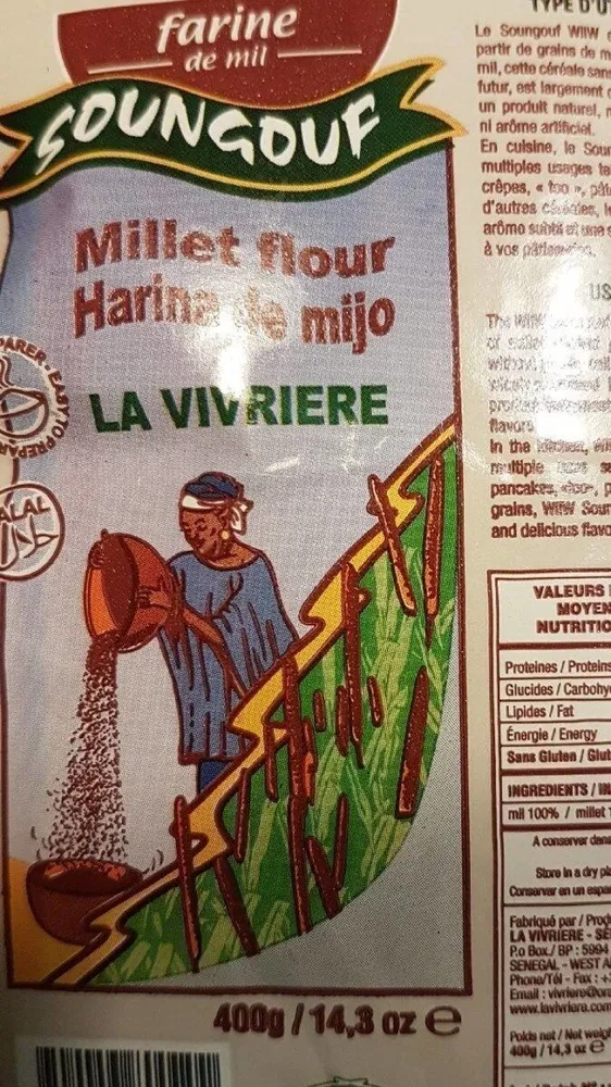 Farine de mil Soungouf