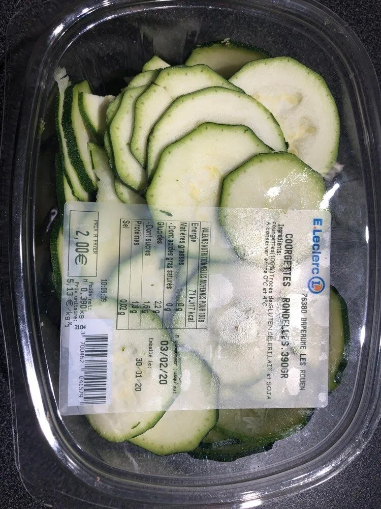 Courgettes
