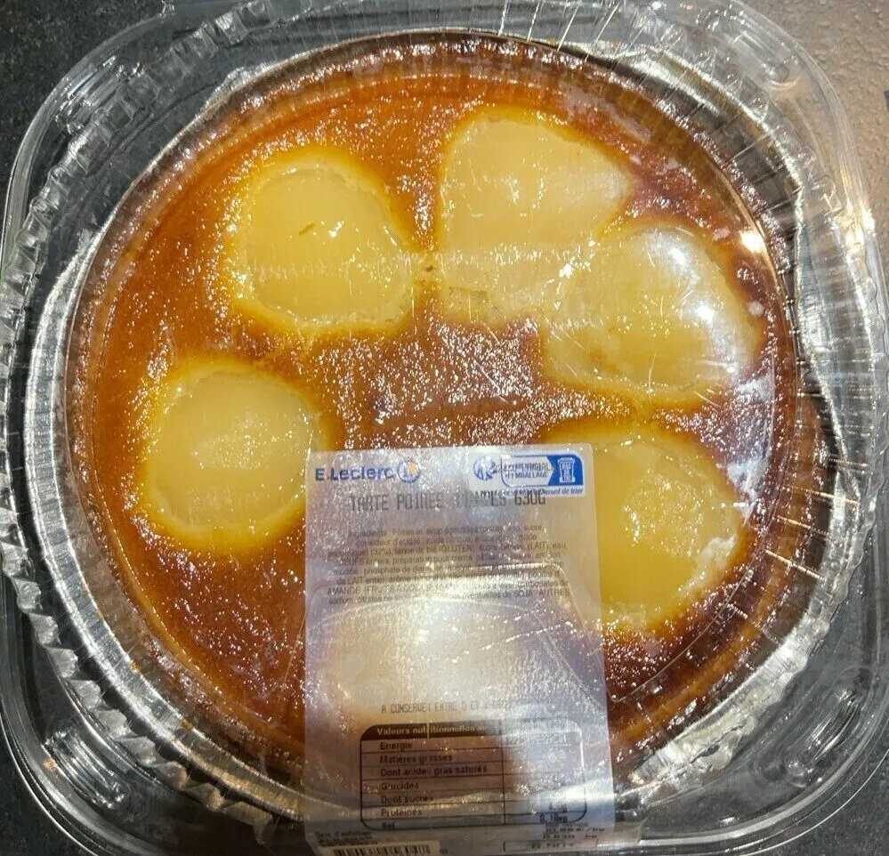 Tarte aux poires amandes