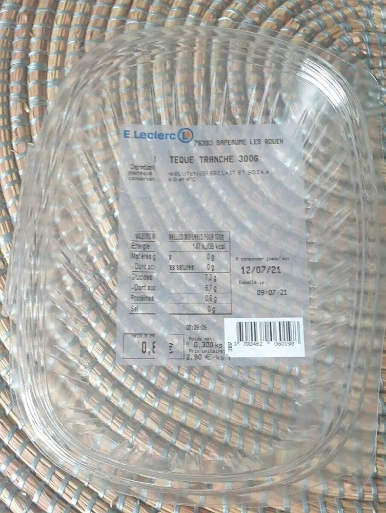 PASTEQUE TRANCHE 300G