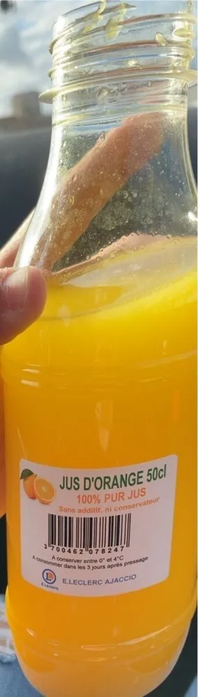 Jus d’orange 50cl