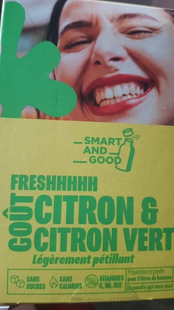 Freshhhhh Goût Citron & citron vert