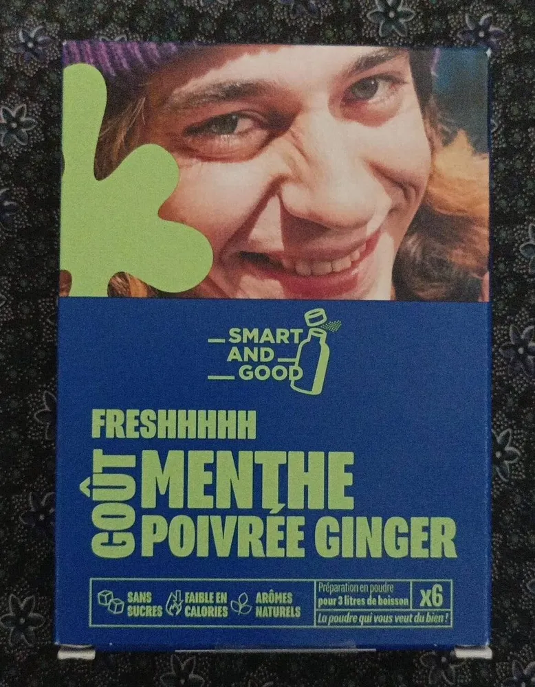 Freshhhhh goût menthe poivrée ginger