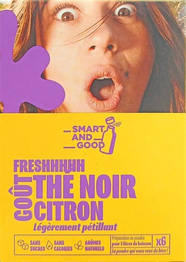 Freshhhhh goût thé noir citron